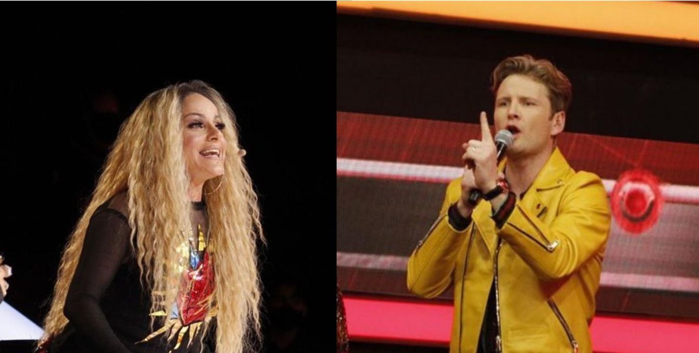 Lolita Cortés y Alexander Acha protagonizan nueva pelea durante concierto