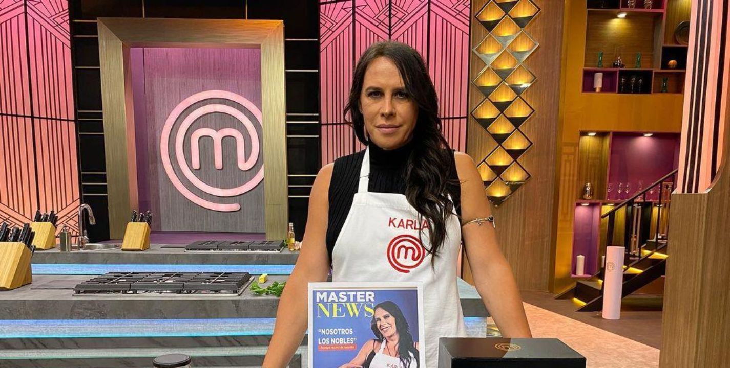 Karla Sofía Gascón tacha de "imbéciles" a los que critican su participación en MasterChef Celebrity