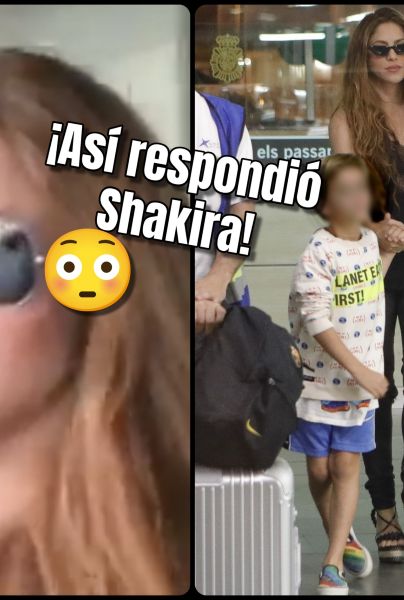 Así responde Shakira ante preguntas sobre Piqué (VÍDEO)