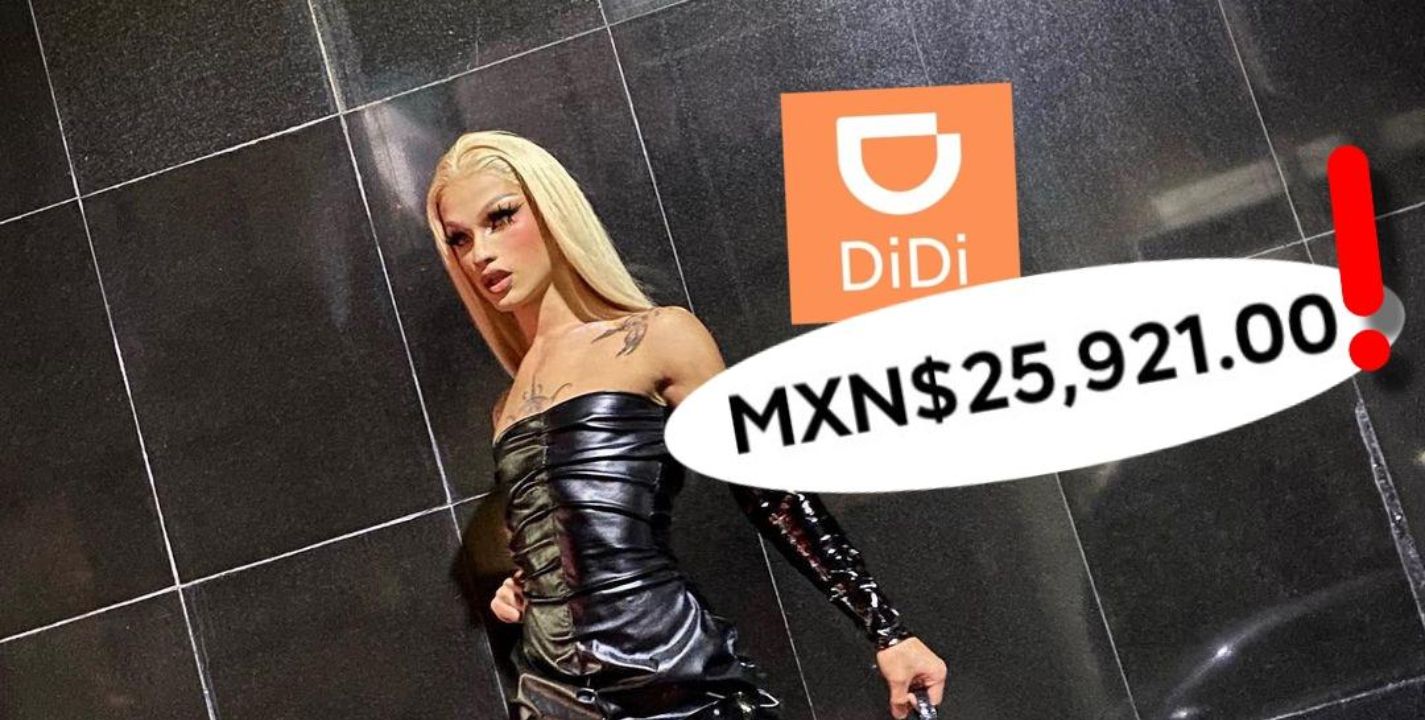 Didi le cobra por error más de 25 mil pesos por un viaje a drag queen 